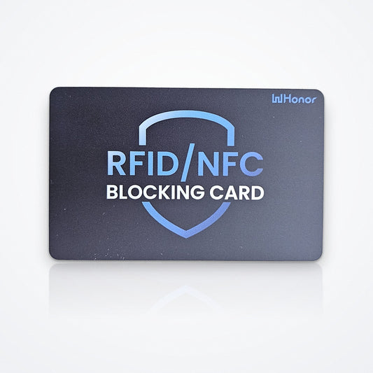 RFID/NFC-Blockerkarte der Marke Honor, Vorderseite